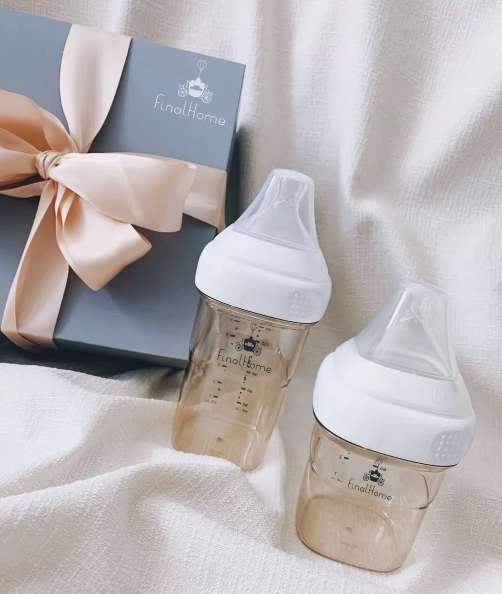 Finalhome Original Baby Breastfeeding Bottles, 2 Pack,Finalhome Baby Bottles